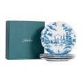 Country Estate Party Plate, Assorted Set of 4