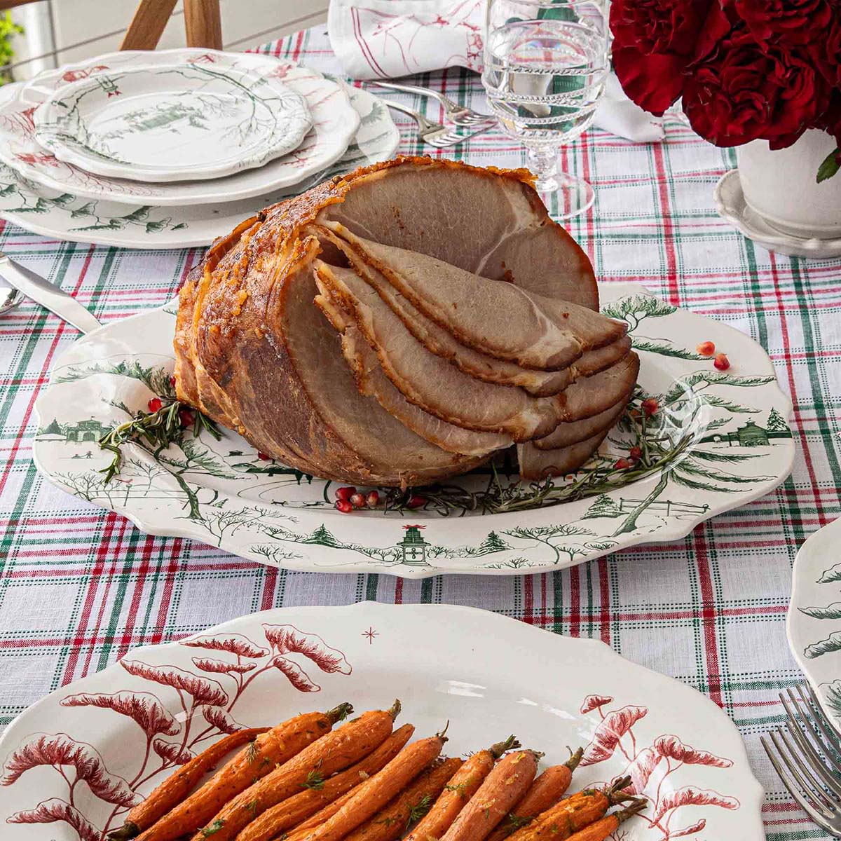 Country Estate Winter Frolic 18" Platter