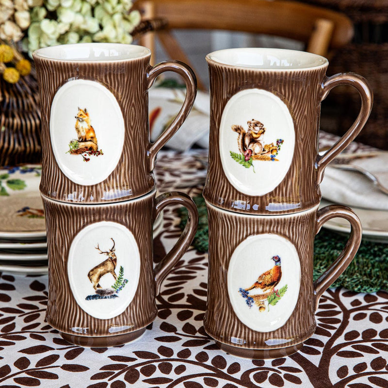 Forest Walk Assorted Animal Mugs