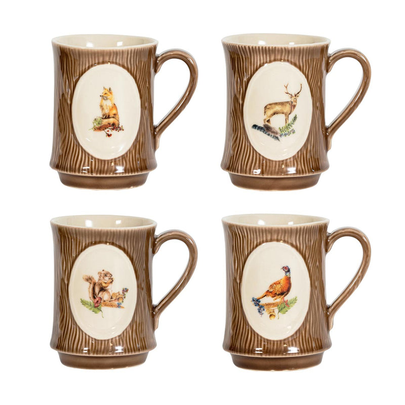Forest Walk Assorted Animal Mugs