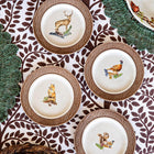 Forest Walk Animal Side/Cocktail Plate, Set of 4