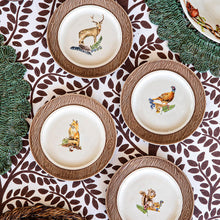 Forest Walk Animal Side/Cocktail Plate, Set of 4