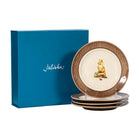 Forest Walk Animal Side/Cocktail Plate, Set of 4