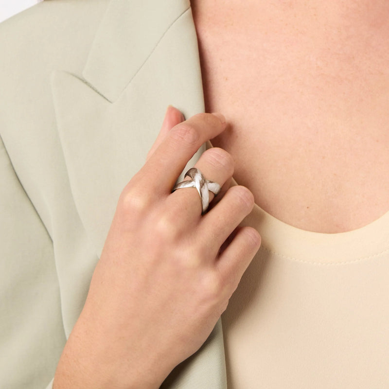 Catalina Silver X Ring