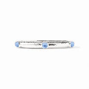 Catalina Silver Stone Hinge Bangle