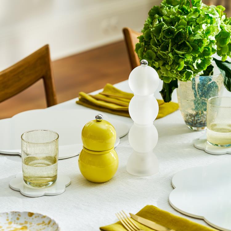 Frosty Bobbin Salt & Pepper Mill