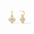 Colette Gold Hoop & Charm Earring