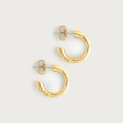 Farrier Huggie Hoop Earrings