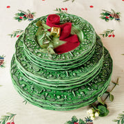 Fiabe di Natale Green Service Plate/Charger