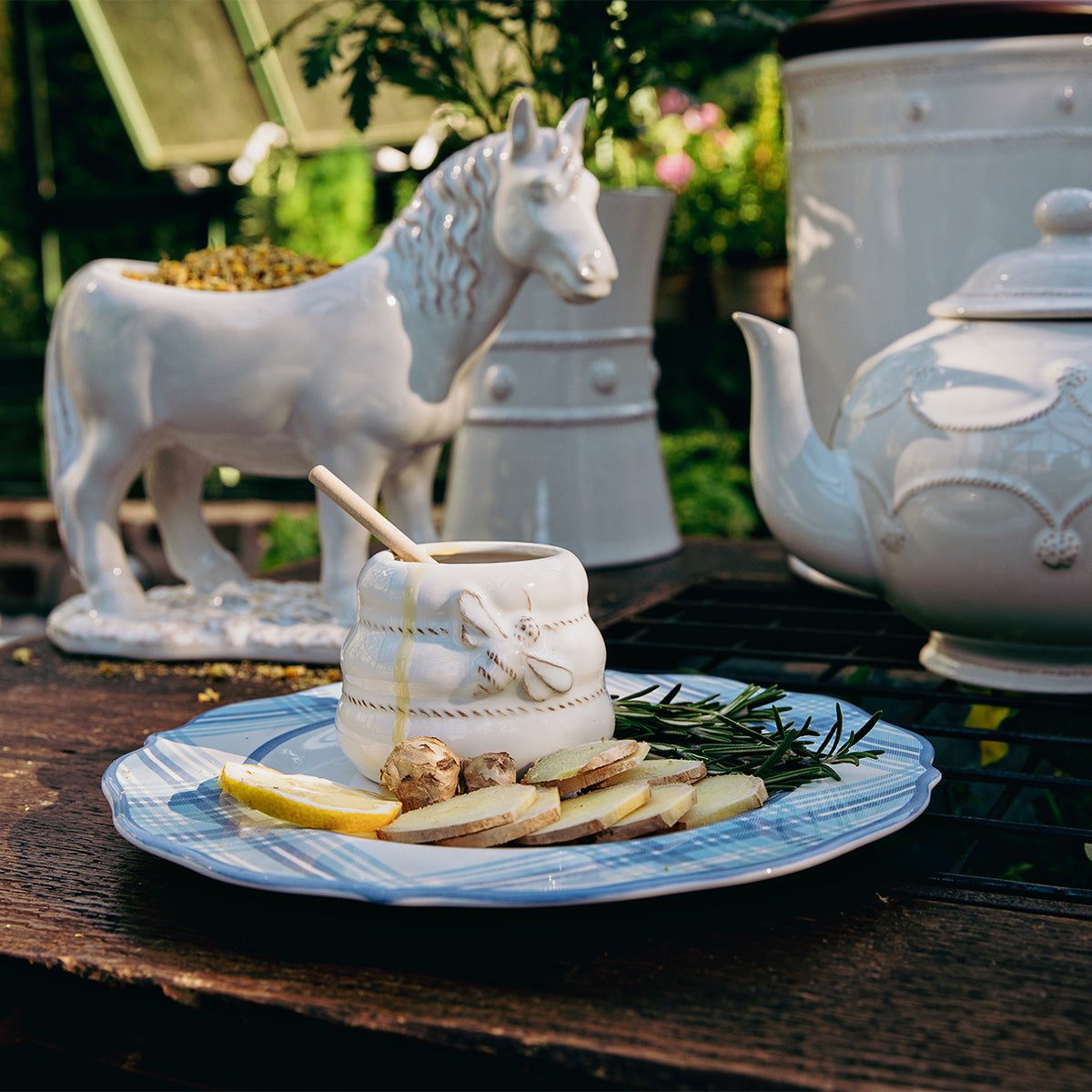 Clever Creatures Honey/Jam Pot with Lid