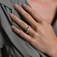 Bamboo Enameled Ring