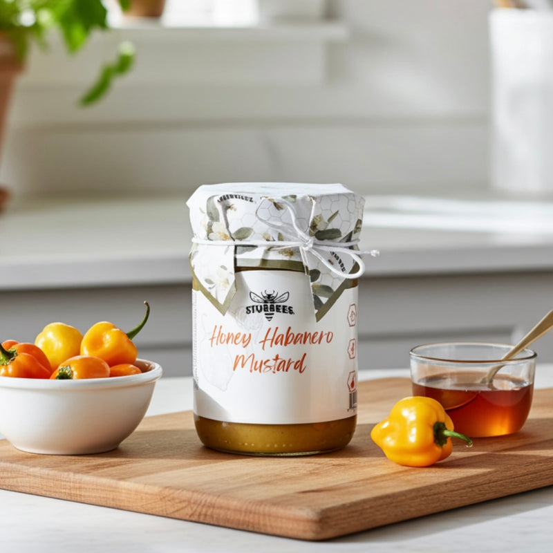 Homestead Preserves Honey Habanero Mustard