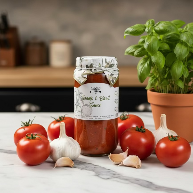 Homestead Preserves Tomato & Basil Sauce