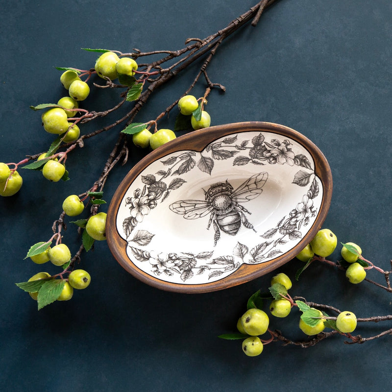 Honey Bee Large Serving Dish