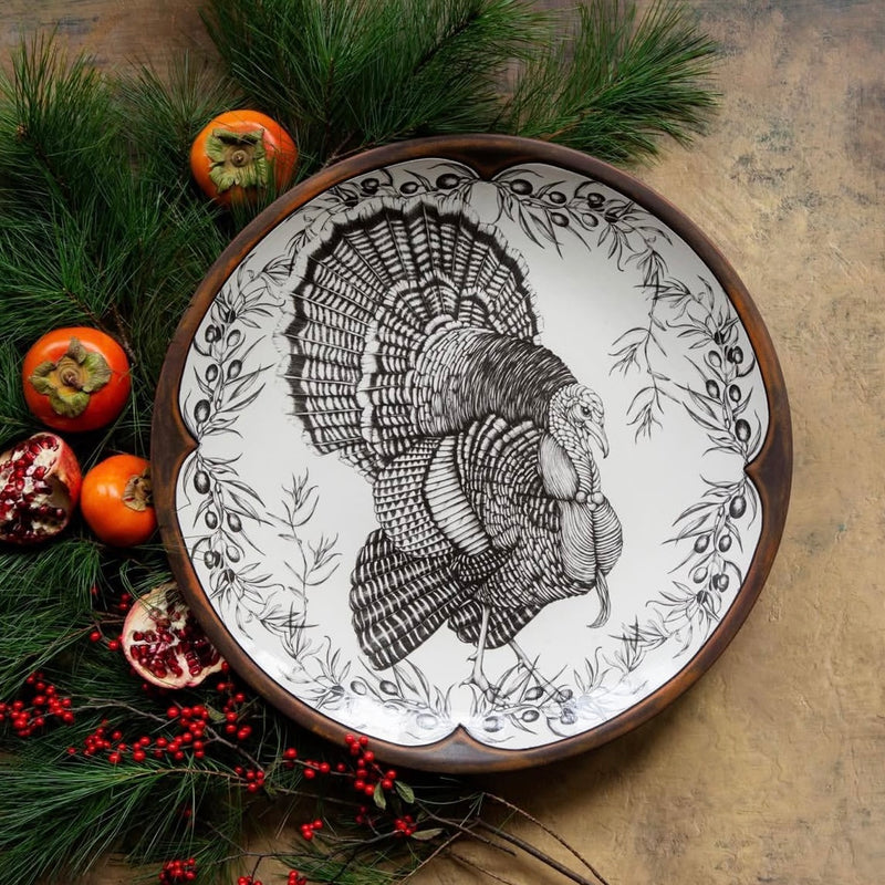 Turkey Large Round Platter
