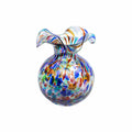 Hibiscus Glass Bud Vase