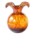 Hibiscus Glass Medium Fluted Vase
