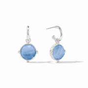 Honeybee Silver Hoop & Charm Earring