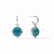 Honeybee Silver Hoop & Charm Earring