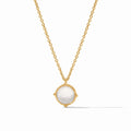 Honeybee Gold Solitaire Necklace