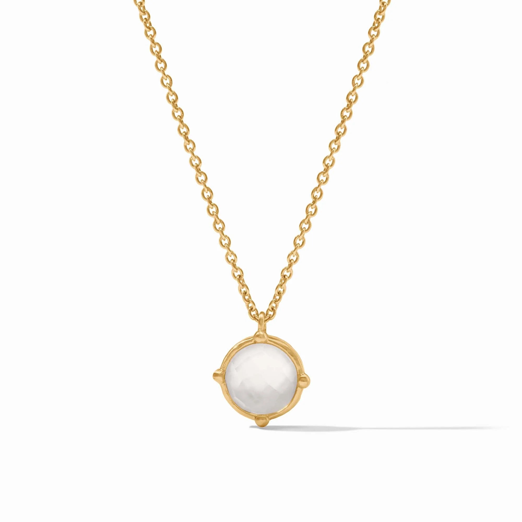 Honeybee Gold Solitaire Necklace