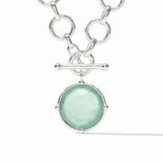 Honeybee Silver Statement Necklace