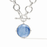 Honeybee Silver Statement Necklace