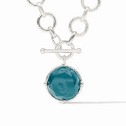 Honeybee Silver Statement Necklace