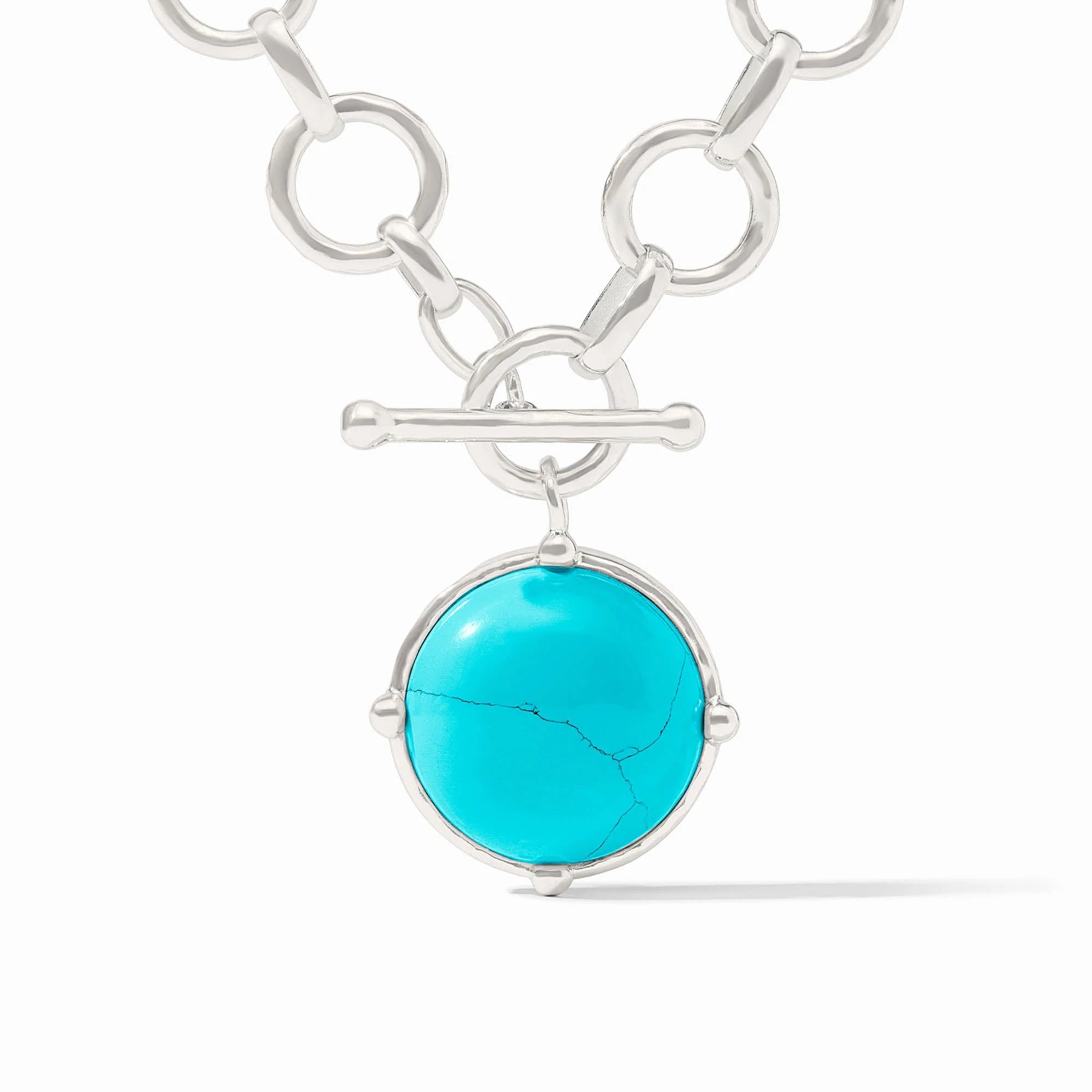 Honeybee Silver Statement Necklace