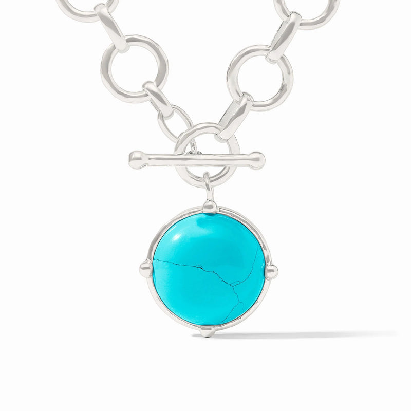 Honeybee Silver Statement Necklace