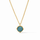 Honeybee Gold Solitaire Necklace