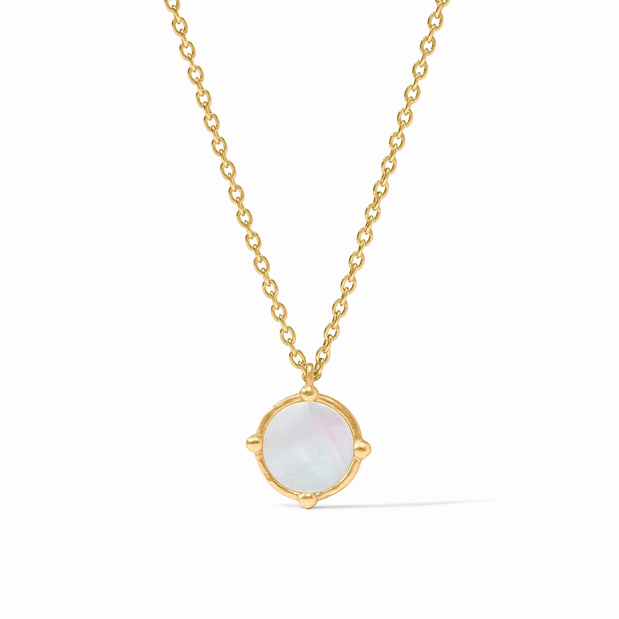 Honeybee Gold Solitaire Necklace