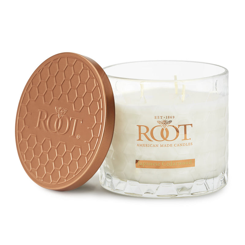 Japanese Cedarwood 3-Wick Honeycomb Candle