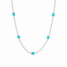 Hydra Silver Delicate Station Necklace