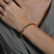 Farrier Medium Hinged Bangle