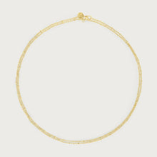 Molten Double Chain Necklace