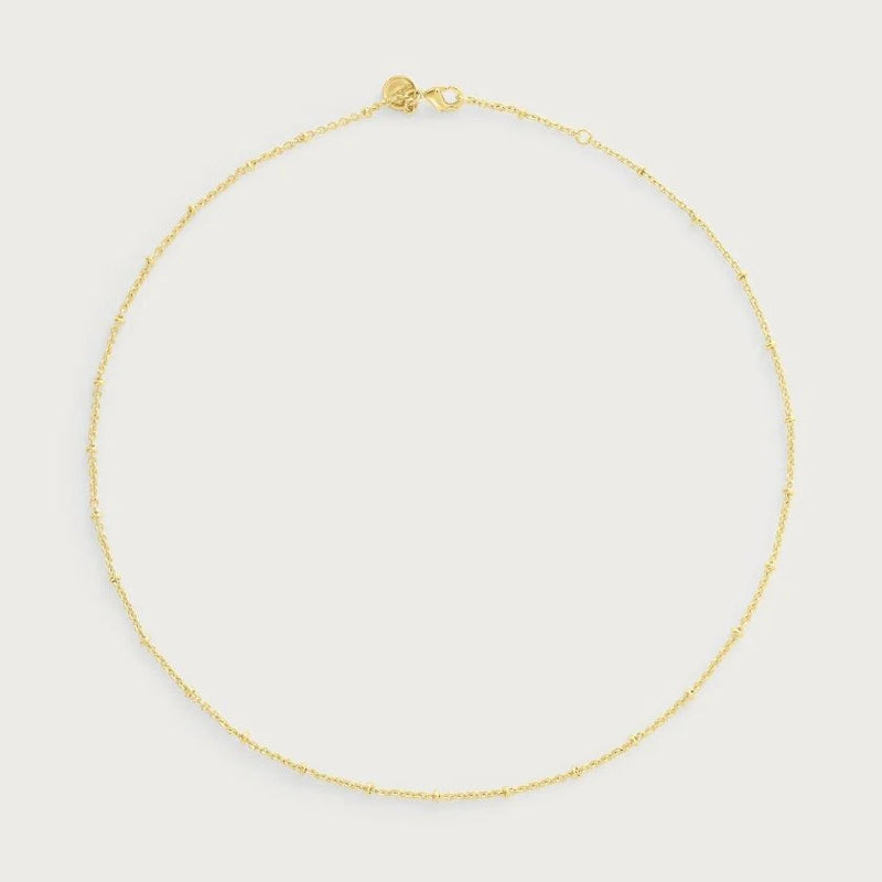 Molten Bead Chain Necklace