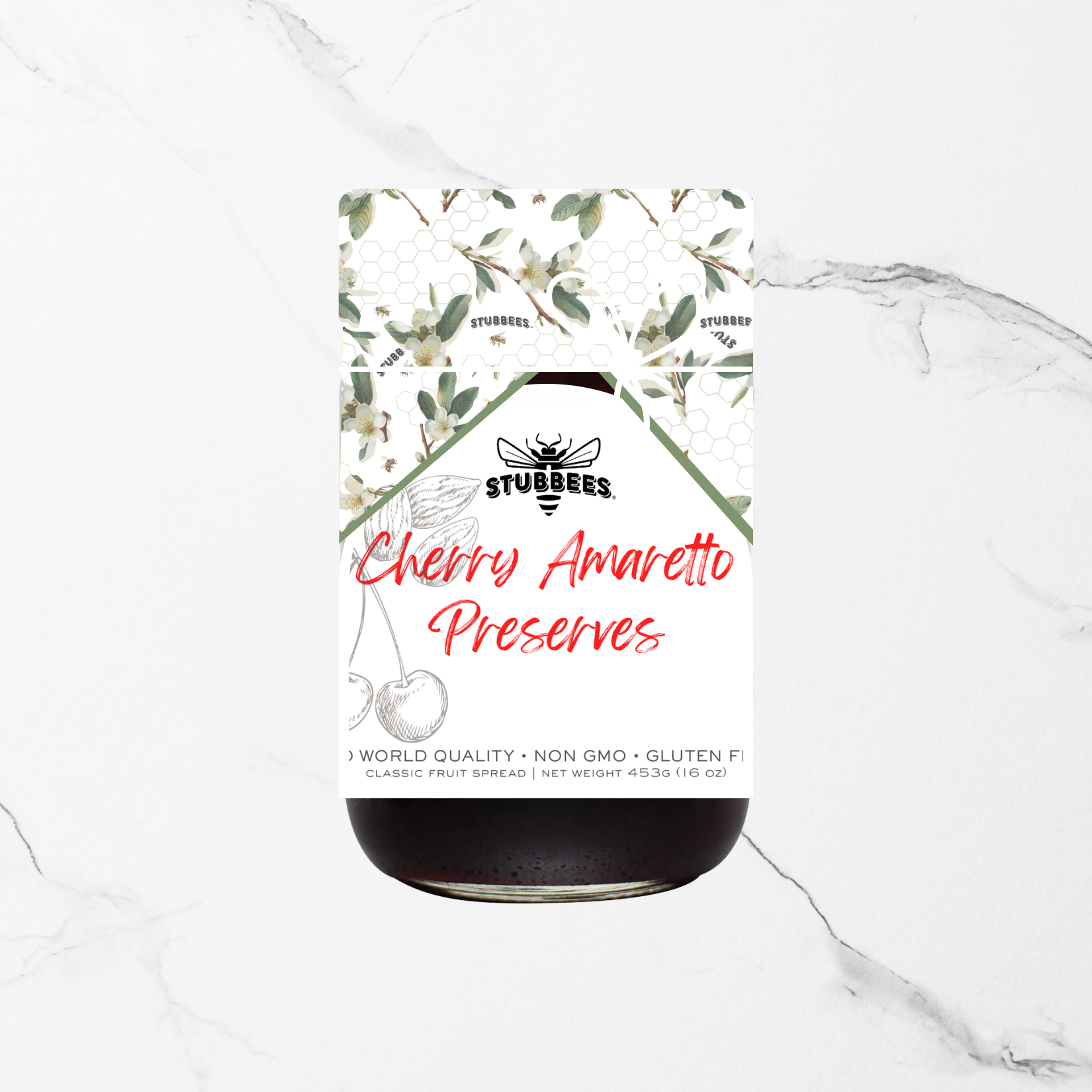 Homestead Preserves Cherry Amaretto Preserve