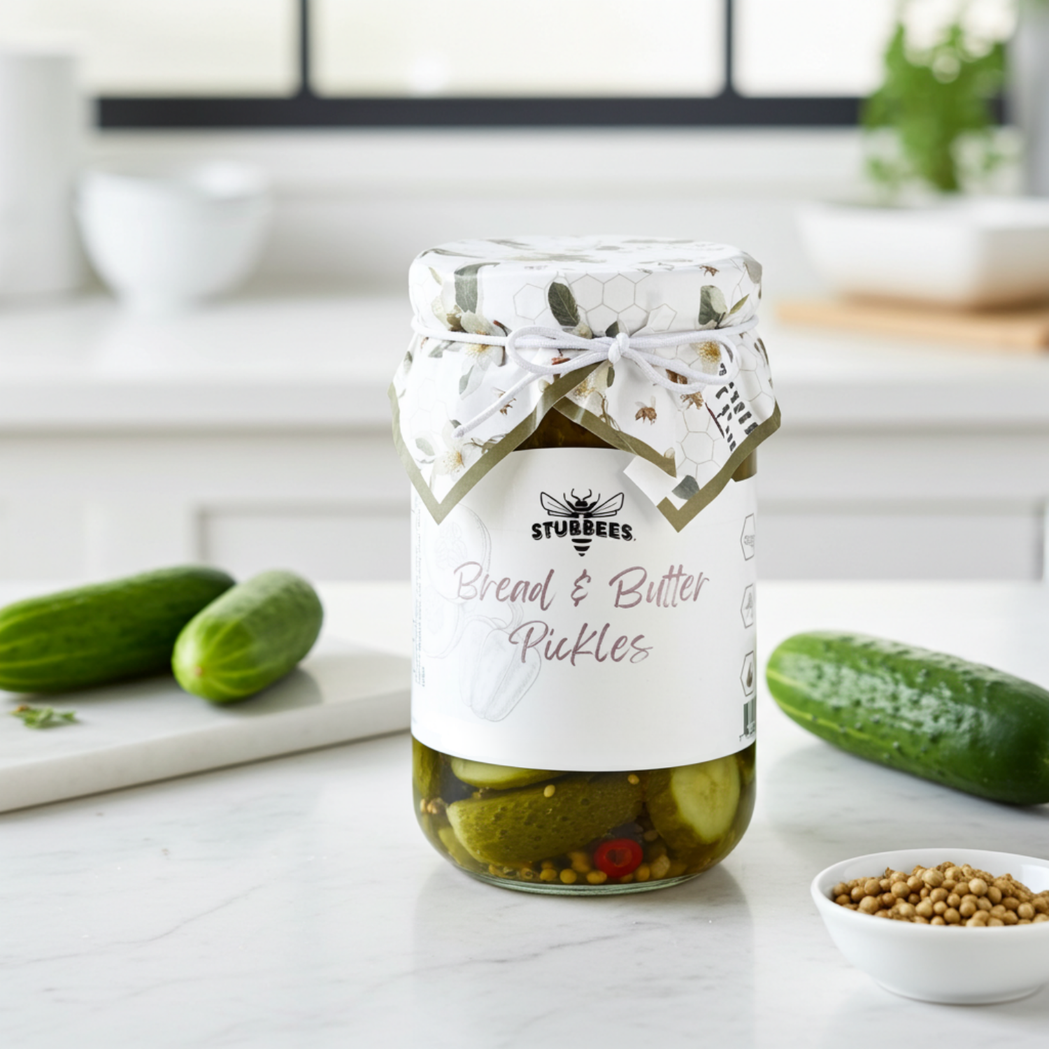 Homestead Preserves Bread & Butter Pickles