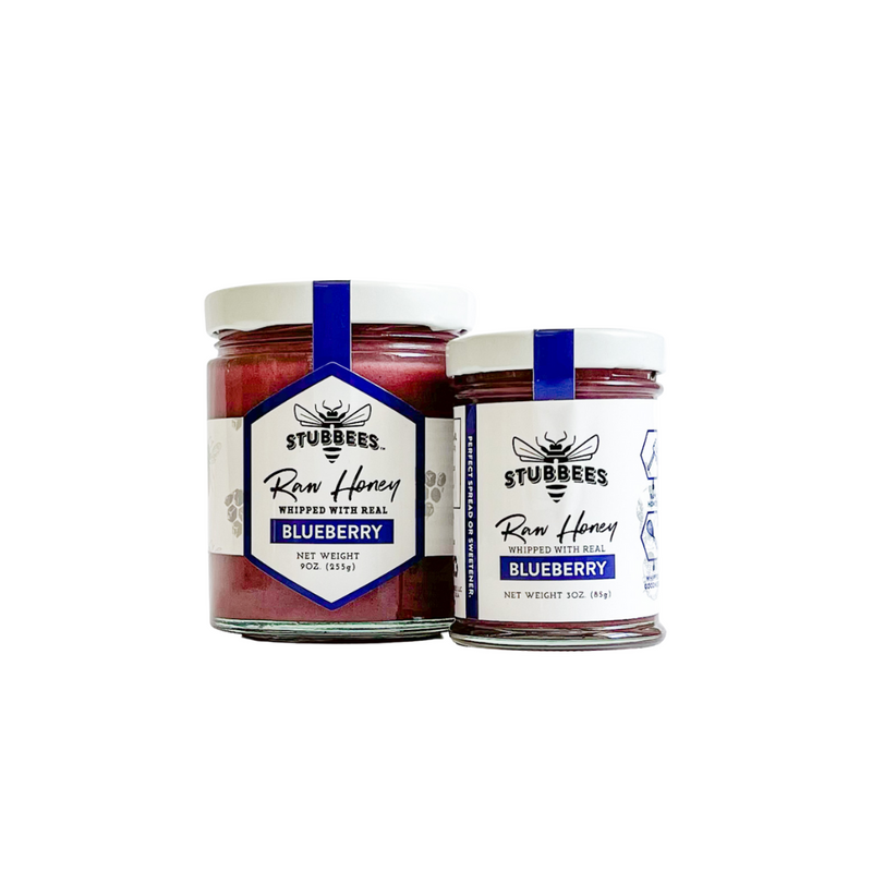 Blueberry Whipped Raw Honey