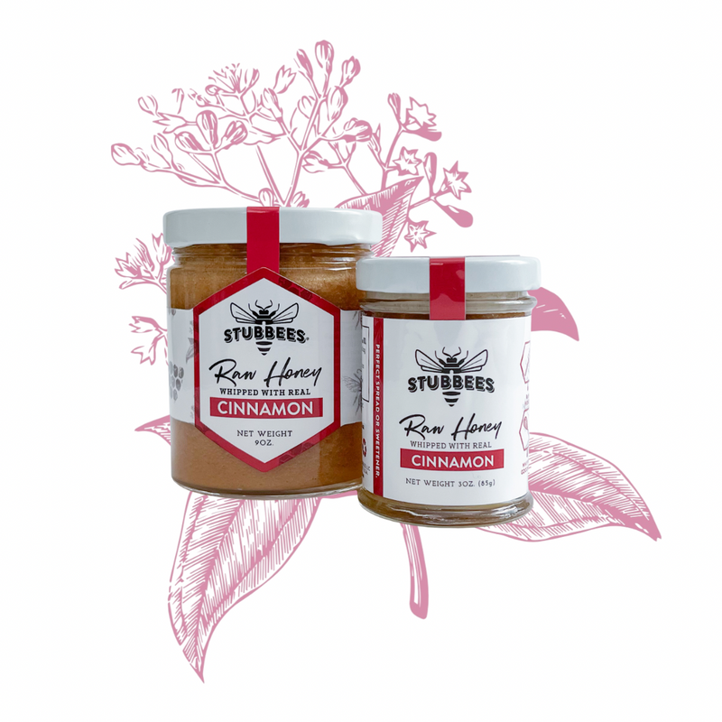 Cinnamon Whipped Raw Honey