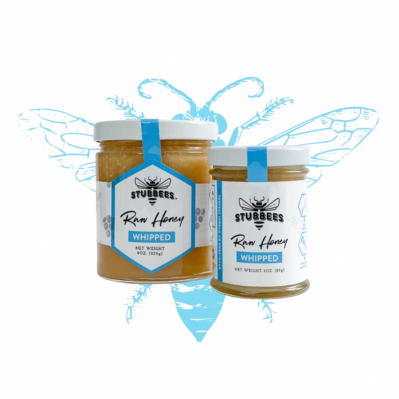 Natural Whipped Raw Honey
