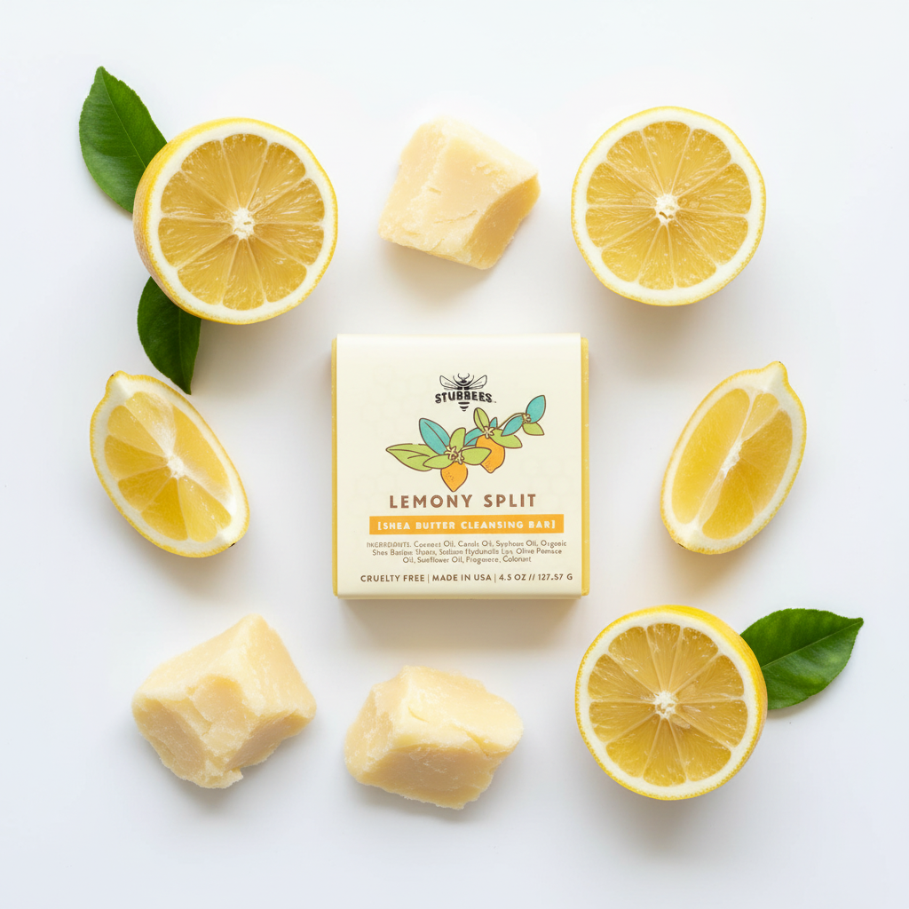 Lemony Split Bar Soap