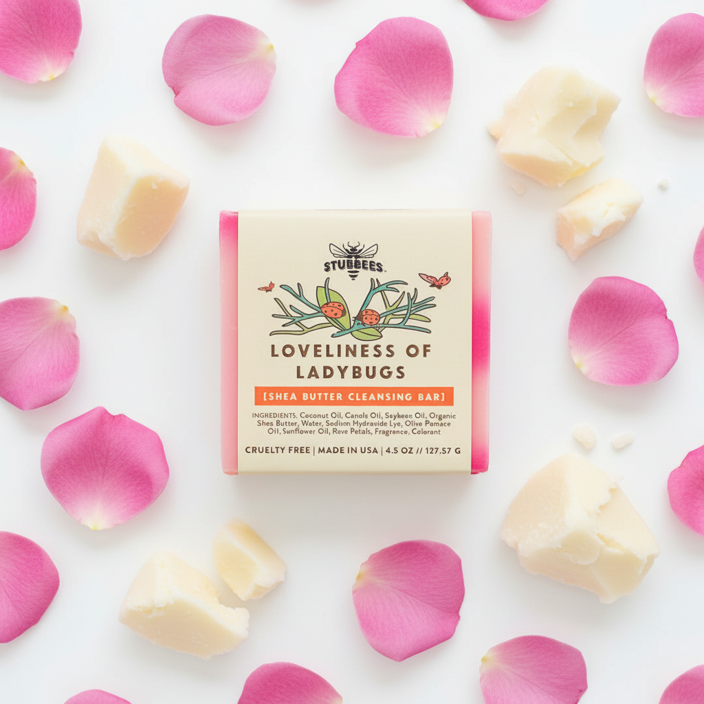 Loveliness Of Ladybugs Bar Soap