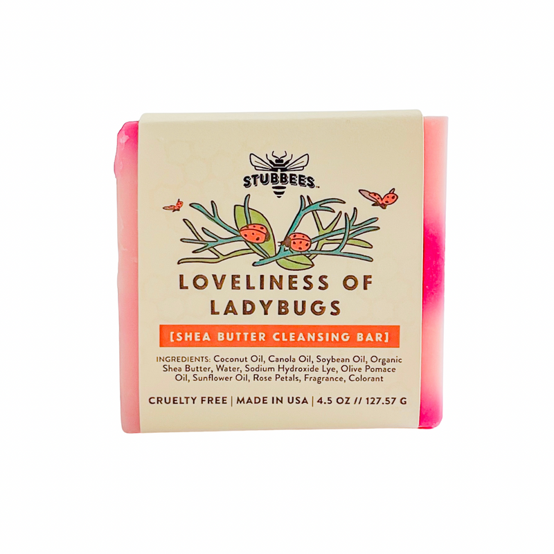 Loveliness Of Ladybugs Bar Soap