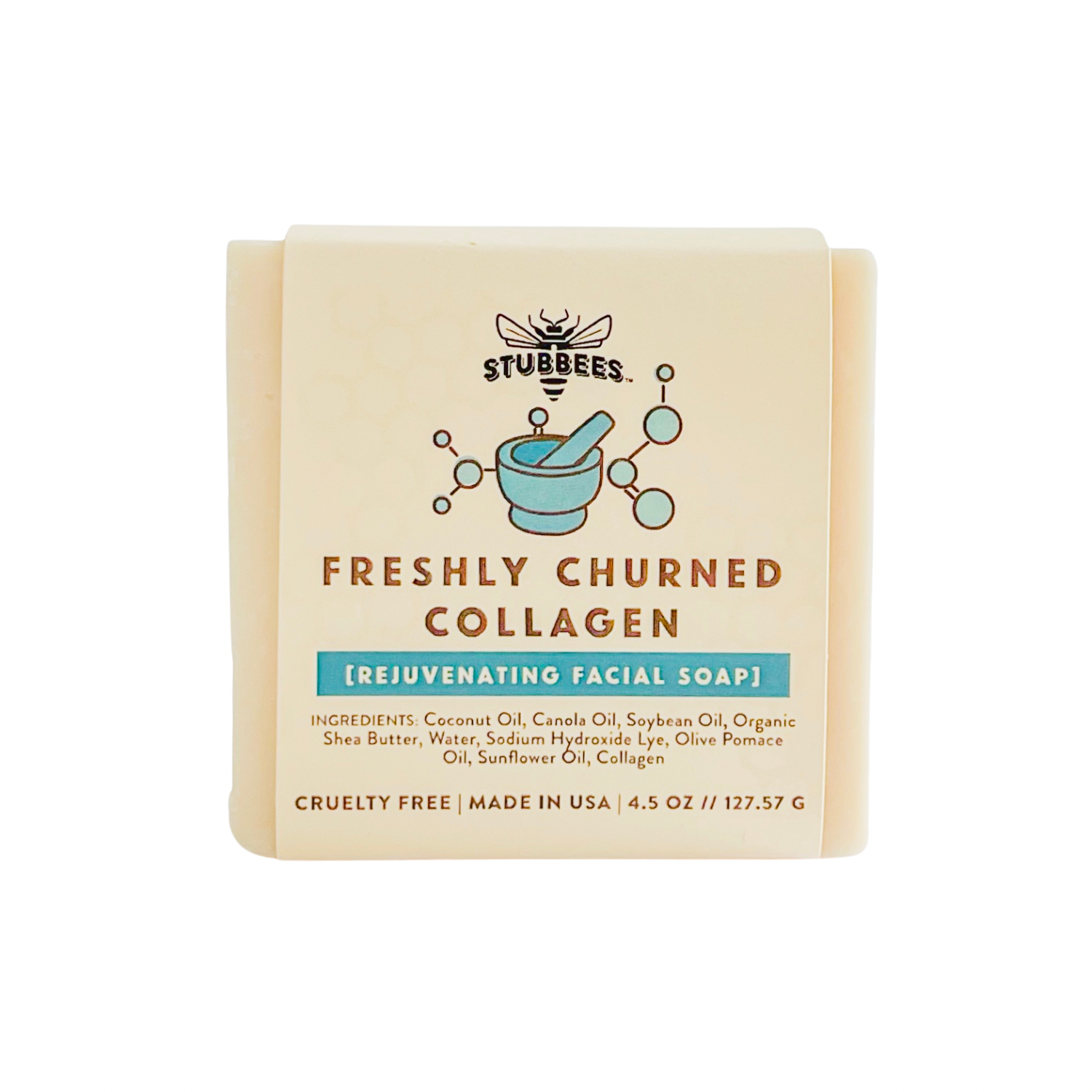 Freshly Churned Collagen Facial Soap