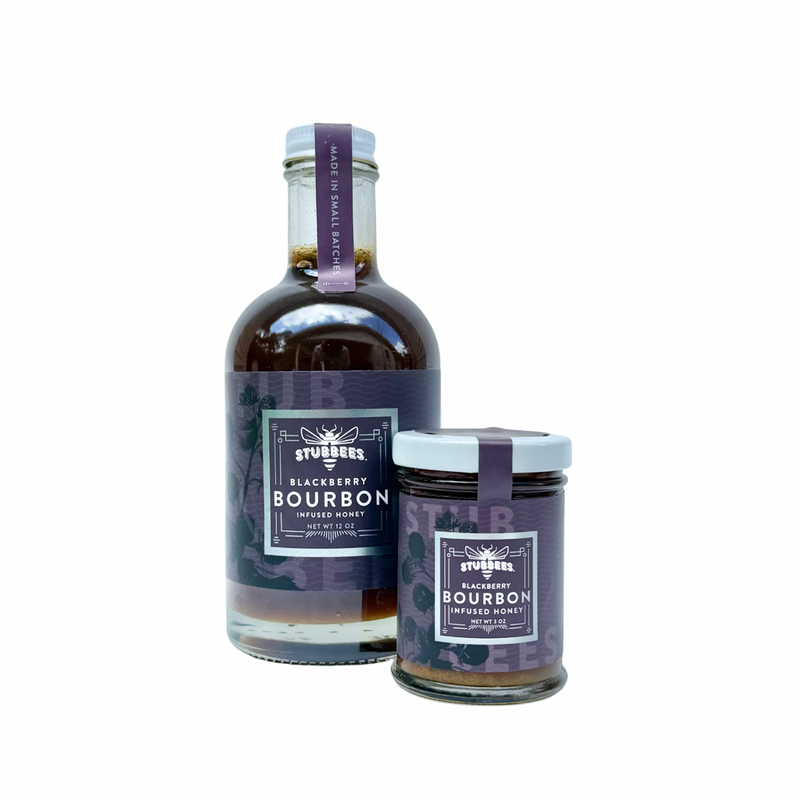 Blackberry Bourbon Infused Honey
