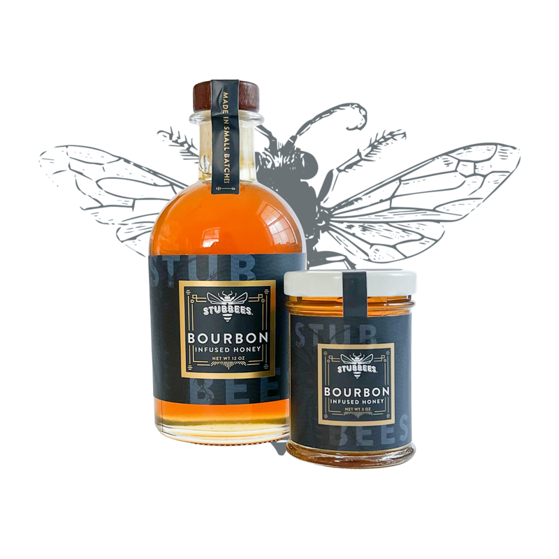 Traditional Bourbon Infused Honey