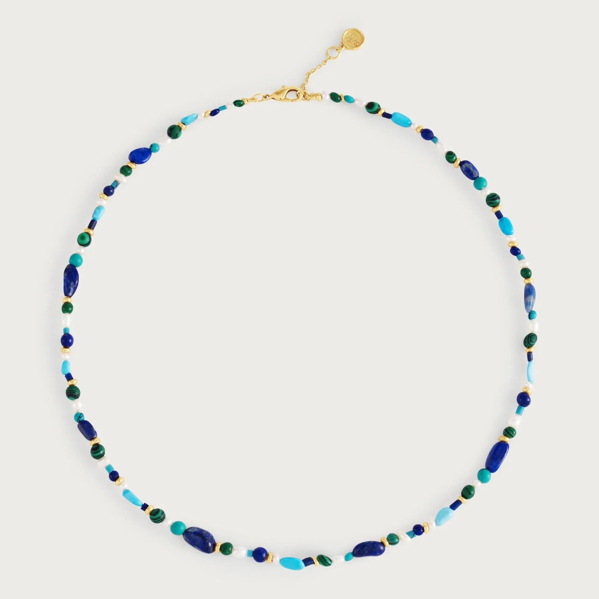 Milos Beaded Necklace, Cool