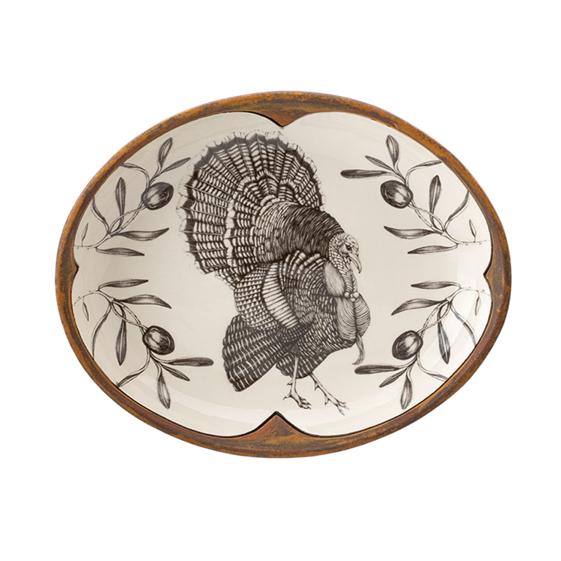 Turkey Small Serving Dish